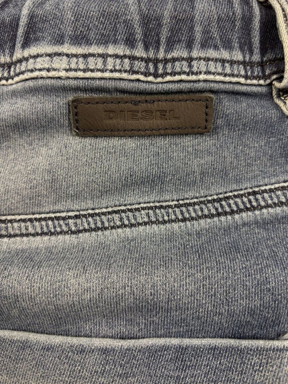 Diesel Krooley-NE Jogg Jeans W32 Distressed Blue Wash - Picture 9 of 16
